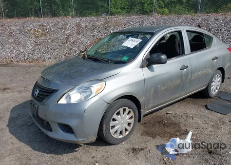 2012 Nissan Versa 1.6 S from USA, damaged, VIN 3N1CN7AP3CL869107